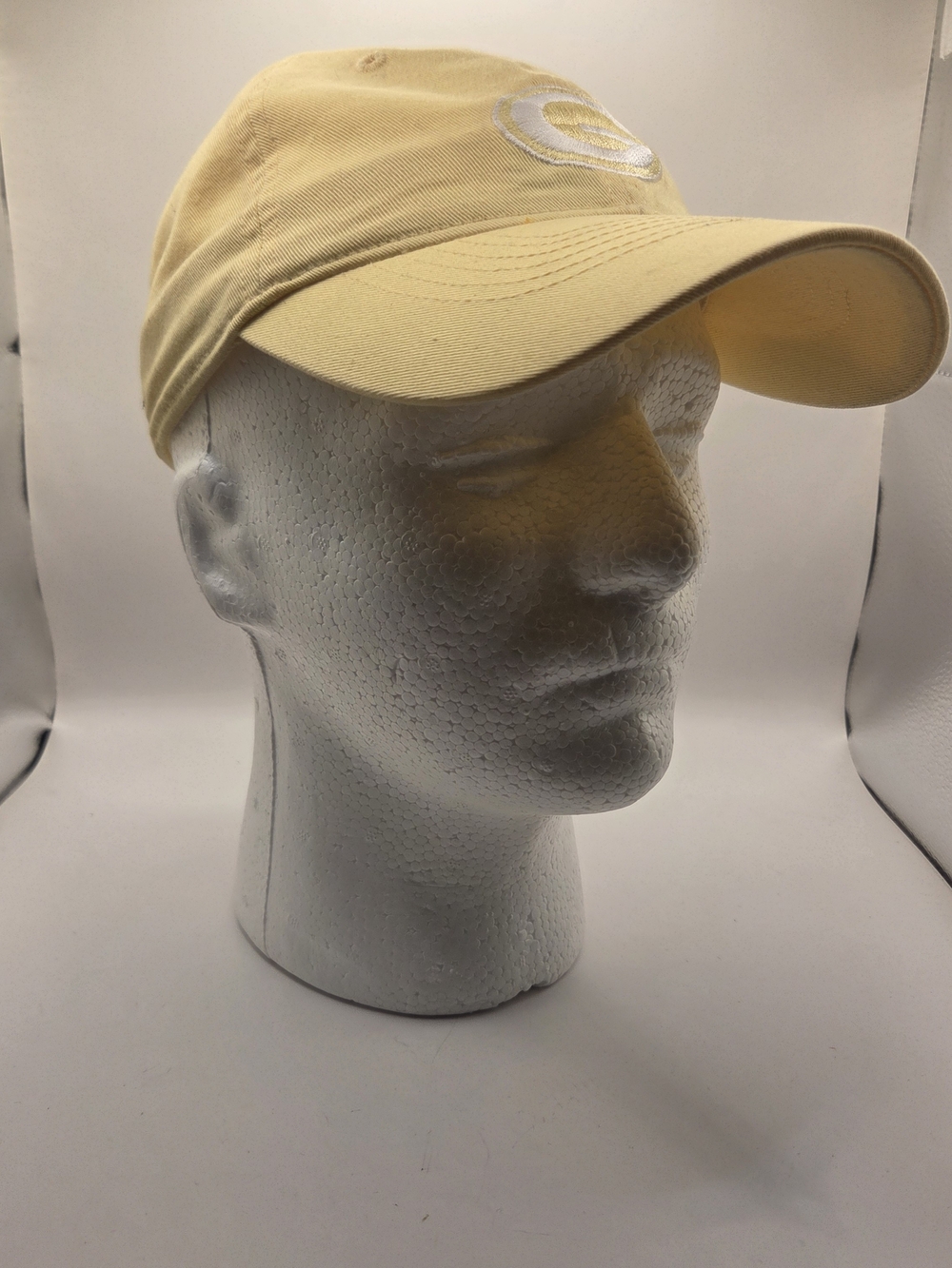 Yellow Reebok Green Bay Packers adjustable cotton cap
